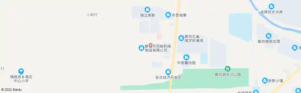 廊坊安中路_公交站地图_廊坊公交_妙搜公交查询2025