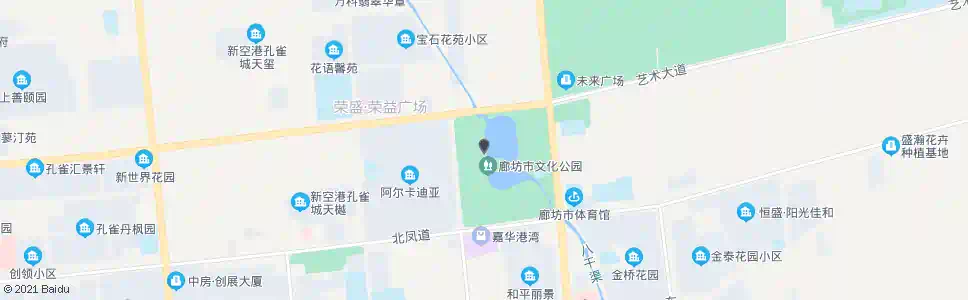 廊坊文化艺术中心_公交站地图_廊坊公交_妙搜公交查询2025