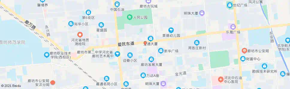 廊坊新华书店站_公交站地图_廊坊公交_妙搜公交查询2025