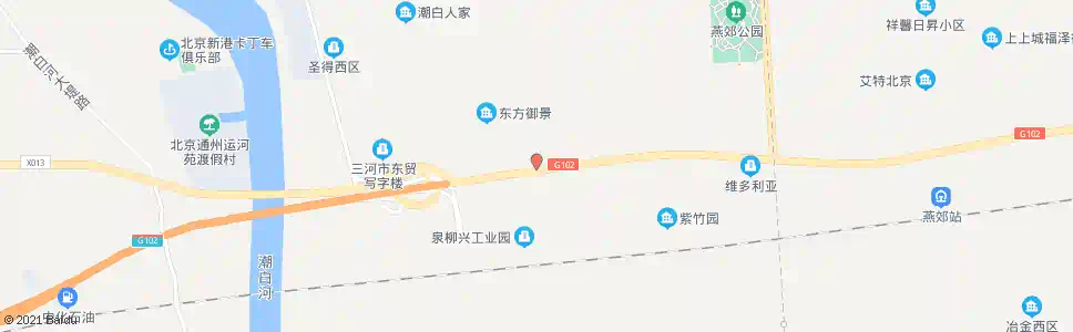 廊坊燕灵路口_公交站地图_廊坊公交_妙搜公交查询2025