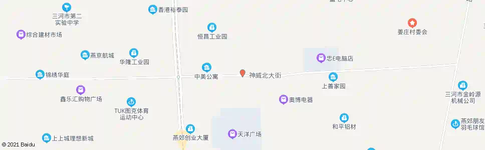 廊坊北巷口村西_公交站地图_廊坊公交_妙搜公交查询2025
