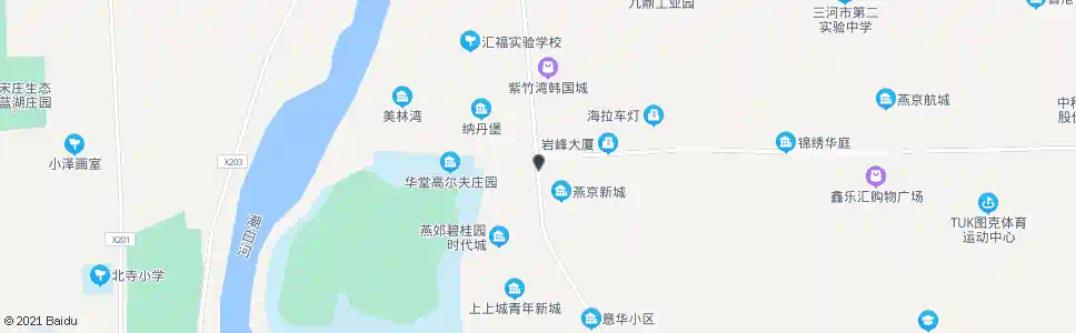廊坊燕京新城_公交站地图_廊坊公交_妙搜公交查询2025