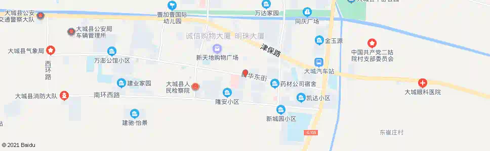 廊坊县医院_公交站地图_廊坊公交_妙搜公交查询2025