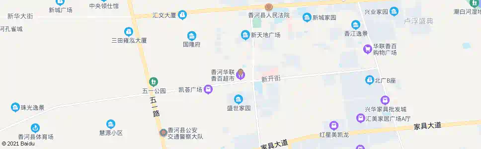 廊坊香河商贸城_公交站地图_廊坊公交_妙搜公交查询2025