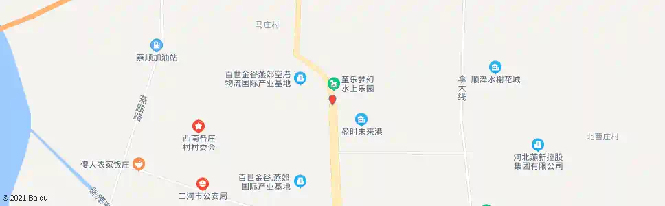 廊坊东南各庄_公交站地图_廊坊公交_妙搜公交查询2025