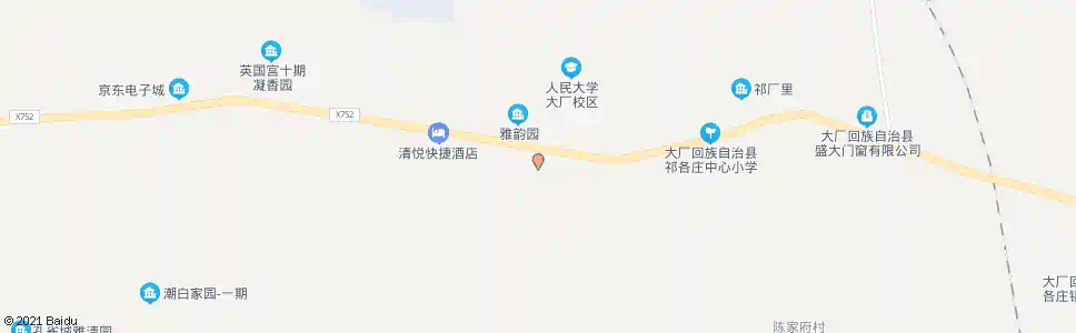 廊坊新潮家园_公交站地图_廊坊公交_妙搜公交查询2025
