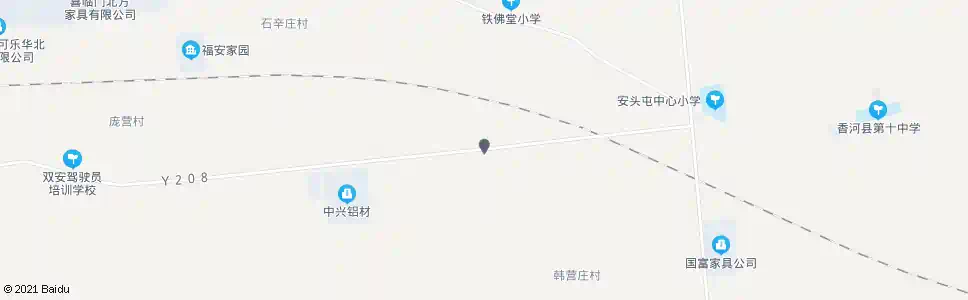 廊坊韩营_公交站地图_廊坊公交_妙搜公交查询2025