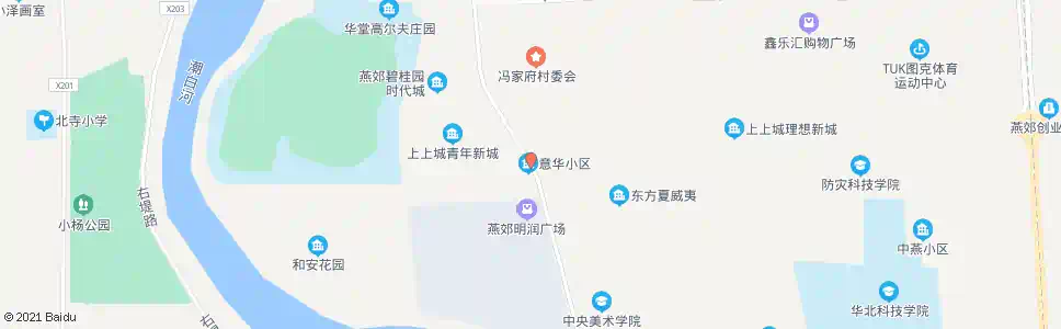 廊坊燕郊意华小区_公交站地图_廊坊公交_妙搜公交查询2025