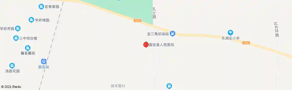 廊坊人民医院新院区_公交站地图_廊坊公交_妙搜公交查询2025