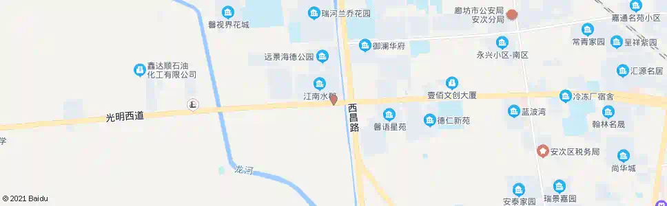 廊坊江南水郡小区_公交站地图_廊坊公交_妙搜公交查询2025