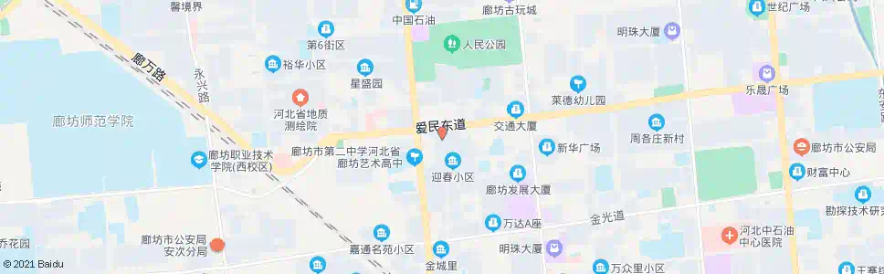 廊坊军分区_公交站地图_廊坊公交_妙搜公交查询2025