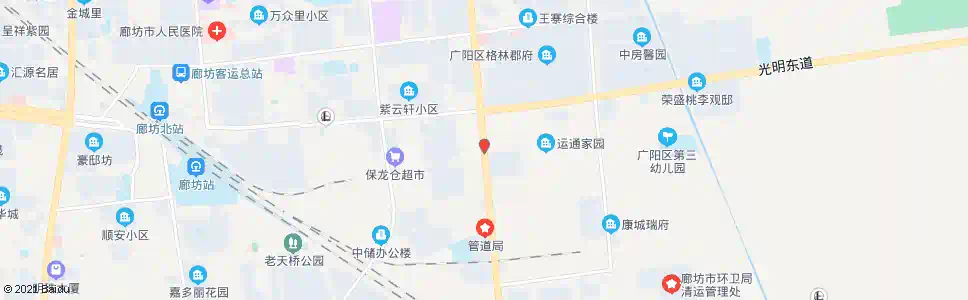 廊坊管道机修厂_公交站地图_廊坊公交_妙搜公交查询2025