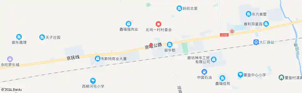 廊坊福喜公司_公交站地图_廊坊公交_妙搜公交查询2025