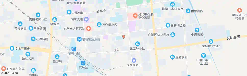 廊坊阳光幼儿园_公交站地图_廊坊公交_妙搜公交查询2025