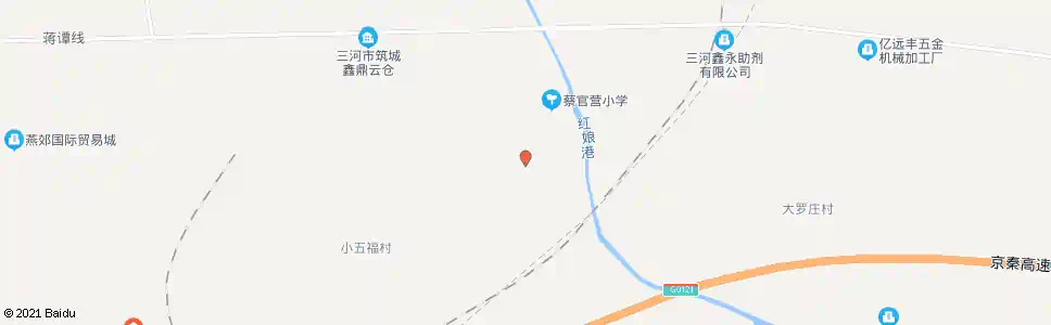 廊坊蔡官营路口_公交站地图_廊坊公交_妙搜公交查询2025