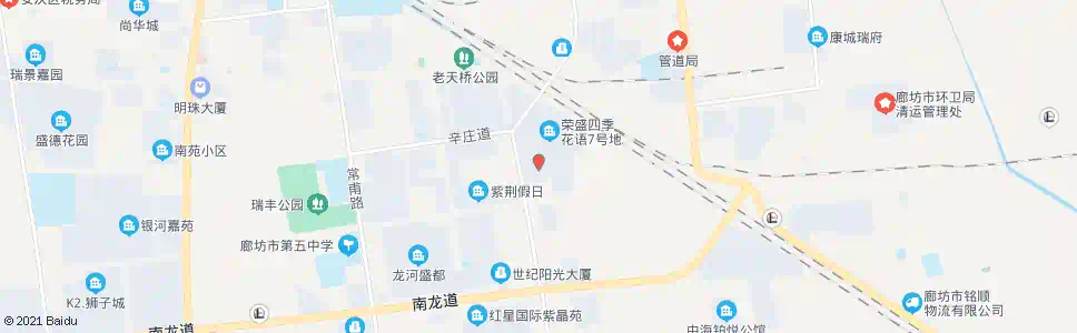廊坊安居花园_公交站地图_廊坊公交_妙搜公交查询2025