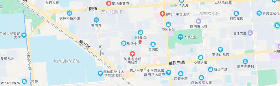 廊坊群安街_公交站地图_廊坊公交_妙搜公交查询2025