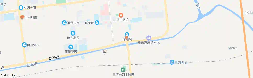 廊坊城关医院_公交站地图_廊坊公交_妙搜公交查询2025