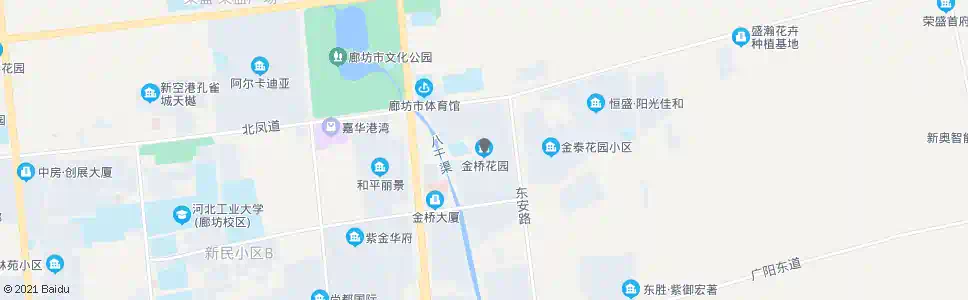 廊坊花园小区_公交站地图_廊坊公交_妙搜公交查询2025