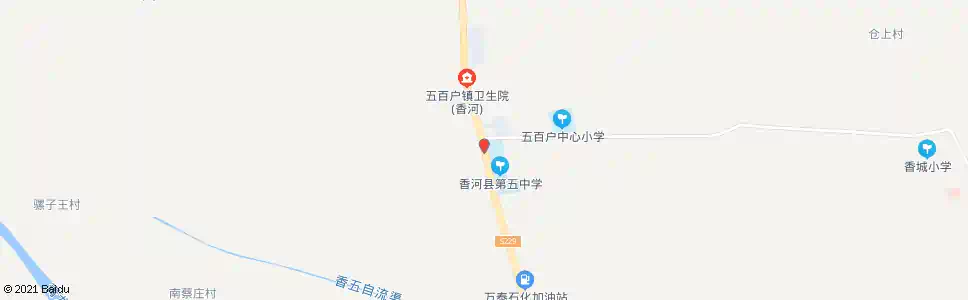 廊坊香河五中_公交站地图_廊坊公交_妙搜公交查询2025