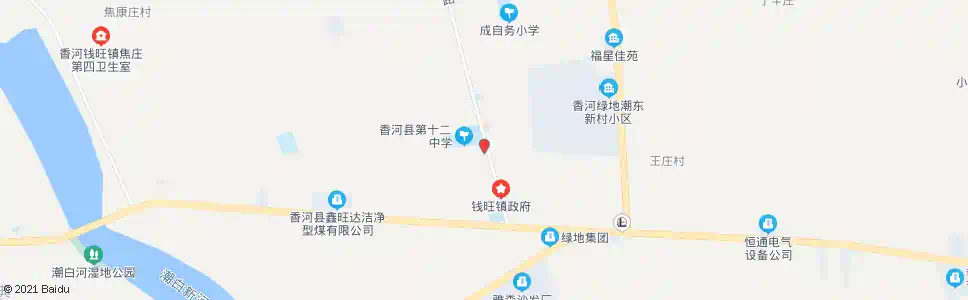 廊坊钱旺村_公交站地图_廊坊公交_妙搜公交查询2025