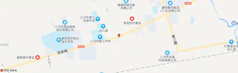 廊坊李旗庄_公交站地图_廊坊公交_妙搜公交查询2025