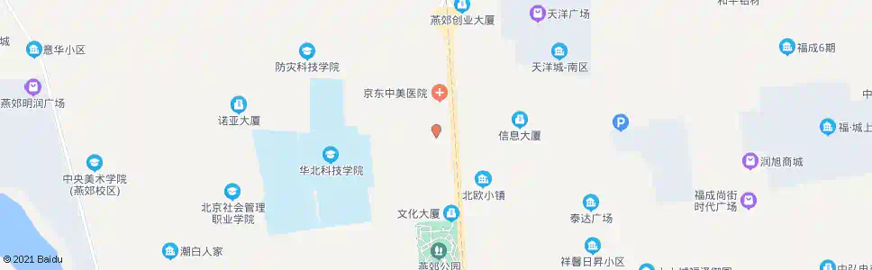 廊坊燕郊中美医院_公交站地图_廊坊公交_妙搜公交查询2025