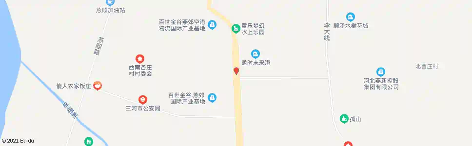 廊坊百世金谷北_公交站地图_廊坊公交_妙搜公交查询2025
