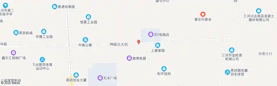 廊坊北巷口村南_公交站地图_廊坊公交_妙搜公交查询2025