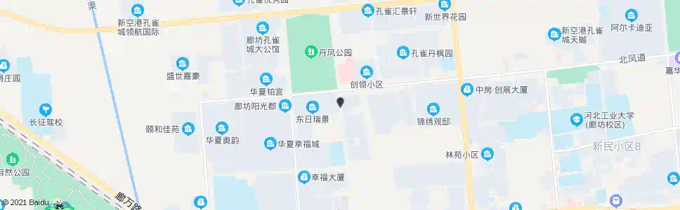 廊坊北凤道_公交站地图_廊坊公交_妙搜公交查询2025