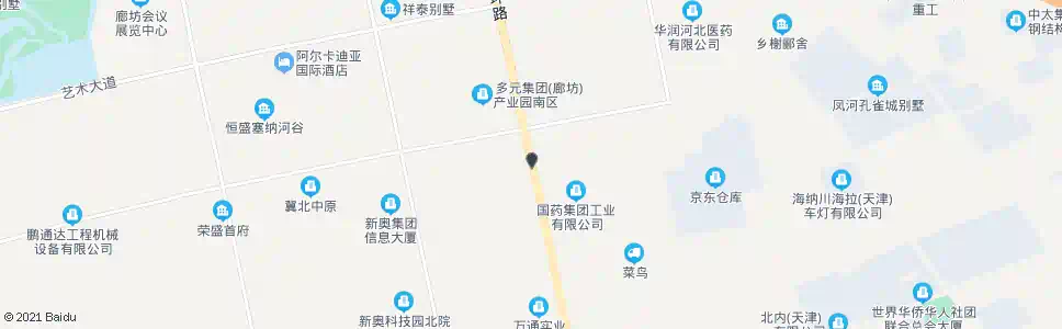 廊坊百合道口_公交站地图_廊坊公交_妙搜公交查询2025