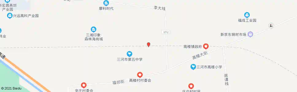廊坊高楼市场拐弯_公交站地图_廊坊公交_妙搜公交查询2025