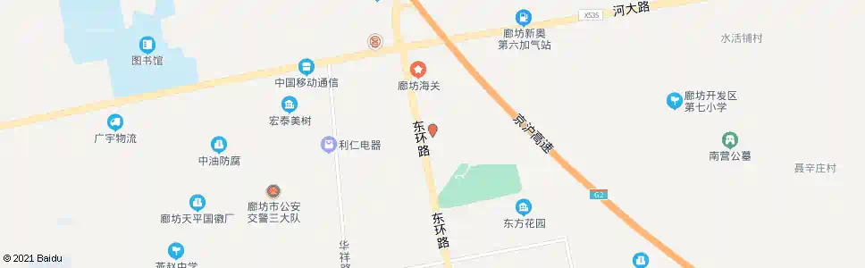 廊坊京津花园_公交站地图_廊坊公交_妙搜公交查询2025
