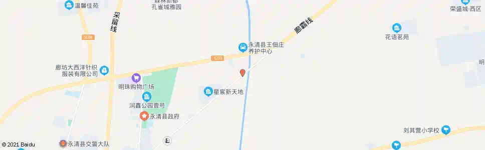 廊坊裕丰街东站_公交站地图_廊坊公交_妙搜公交查询2025