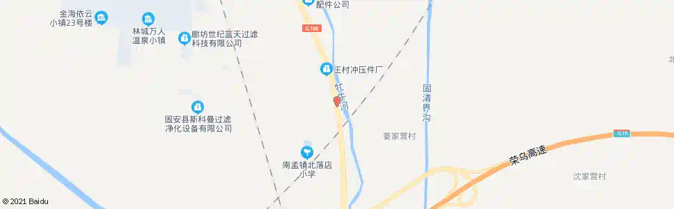 廊坊北落店_公交站地图_廊坊公交_妙搜公交查询2025
