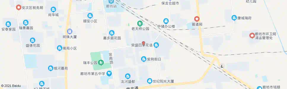 廊坊大庄子道口_公交站地图_廊坊公交_妙搜公交查询2025