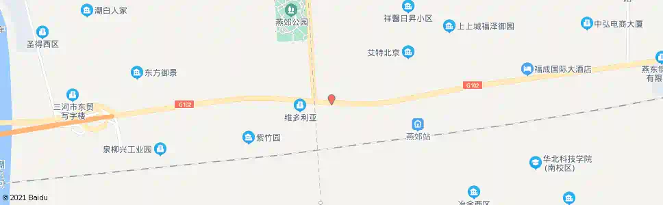 廊坊燕郊迎宾路口_公交站地图_廊坊公交_妙搜公交查询2025