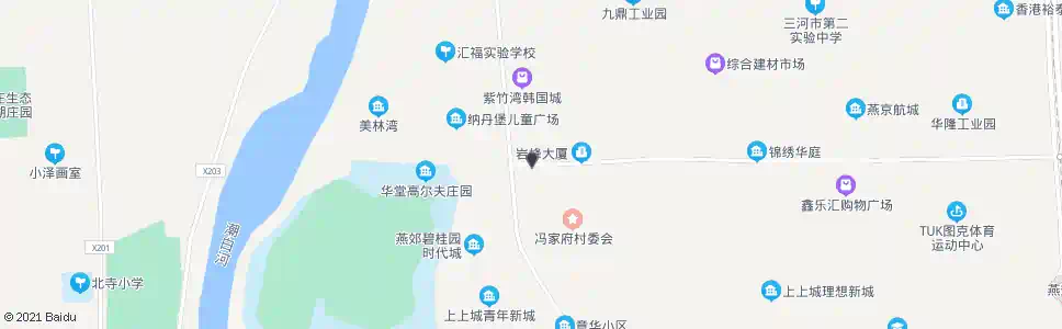 廊坊燕京新城北_公交站地图_廊坊公交_妙搜公交查询2025