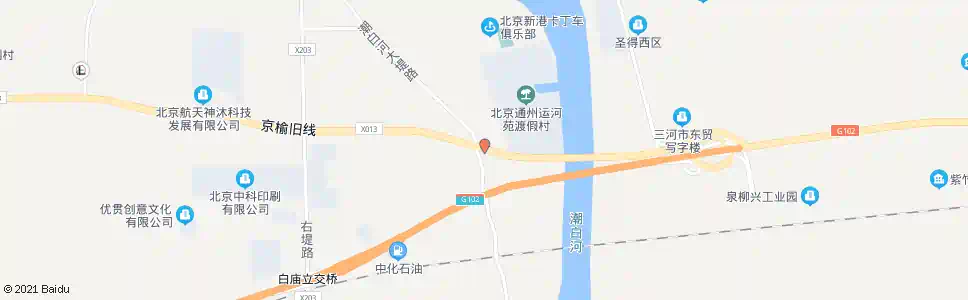 廊坊通州白庙村_公交站地图_廊坊公交_妙搜公交查询2025