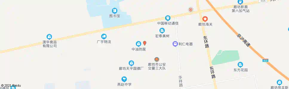廊坊翠青北道_公交站地图_廊坊公交_妙搜公交查询2025