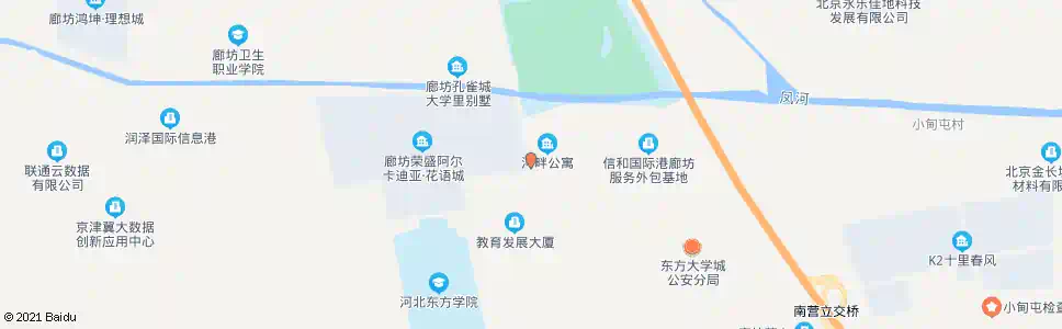 廊坊美食街_公交站地图_廊坊公交_妙搜公交查询2025