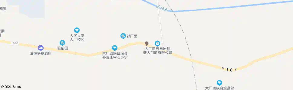 廊坊祁各庄村东_公交站地图_廊坊公交_妙搜公交查询2025