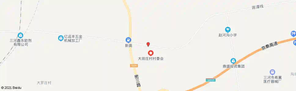 廊坊大田庄红绿灯_公交站地图_廊坊公交_妙搜公交查询2025