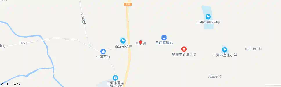 廊坊皇庄_公交站地图_廊坊公交_妙搜公交查询2025