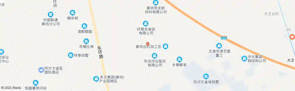 廊坊伊利乳品_公交站地图_廊坊公交_妙搜公交查询2025