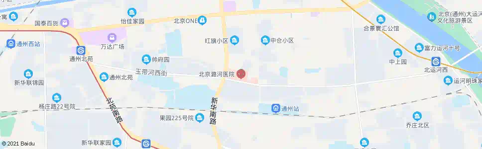廊坊潞河医院_公交站地图_廊坊公交_妙搜公交查询2025