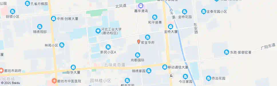 廊坊新源道口_公交站地图_廊坊公交_妙搜公交查询2025