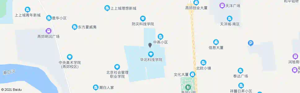 廊坊燕郊华北科技学院北门_公交站地图_廊坊公交_妙搜公交查询2025