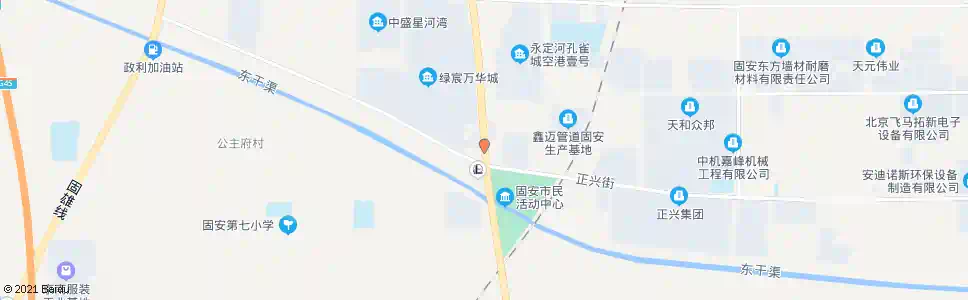 廊坊固安工业园南区_公交站地图_廊坊公交_妙搜公交查询2025