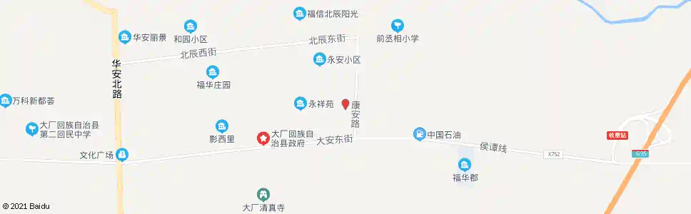 廊坊大厂县医院_公交站地图_廊坊公交_妙搜公交查询2025